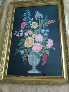 virágcsokor vázában