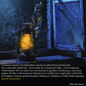 Égessük lámpásunkat!