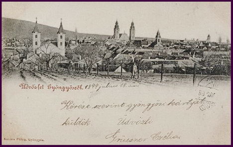 Képeslap 1899-ből