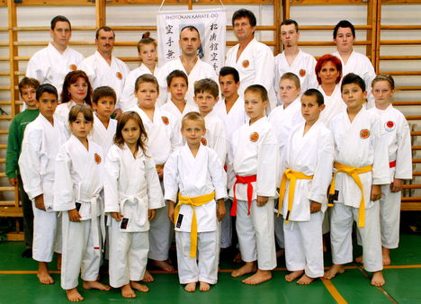 Parádi Shotokan Karate csapatom