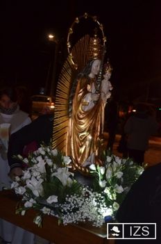 Elsőszombati ünnepélyes Mária köszöntő és gyertyás körmenet az Erdélyi Mária Rádióból