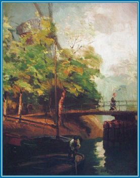 Háry Gyula - Utrecht (60 x 50 cm.)