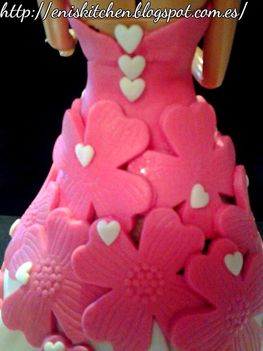 Barbie baba torta 1