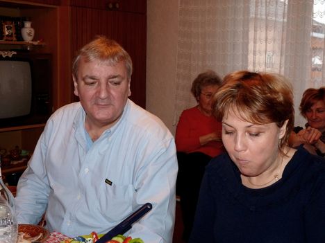 Kereszt lányom a férjével
