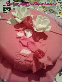 Rozsaszinu cukor rozsa csokolades torta 12