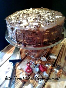 Csoki musz, kekszes torta 1