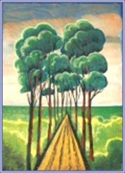 Scheiber Hugó - Fasor (68 x 46 cm.)