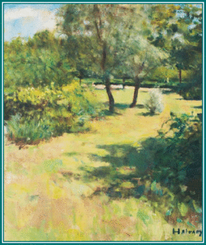 Hatvany Ferenc, báró - Park (58 x 40 cm.)