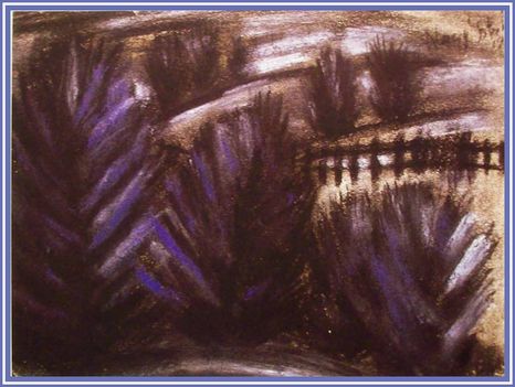 Nagy István - Fák (18 x 24 cm.)