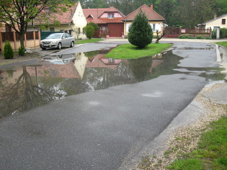 Biró utca eső után