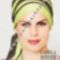 kemoterapias-turban-sapka-004-Duo-Green-Mix