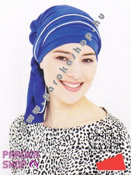 kemoterapias-turban-sapka-004-Silk-Mix-Electric-Blue