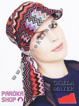 kemoterapias-turban-sapka-Missy-II-Schild-Miami-Red-Mix