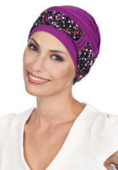 kemoterapias-turban-sapka-New-Lucia-lila