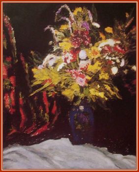 Balla Béla - Mezei virágok (59,5 x 47,5 cm.)