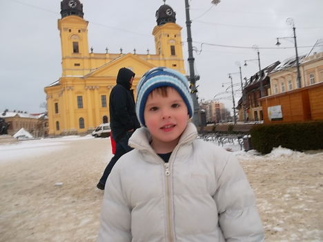 Kedvenc városom:Debrecen -Tomikámmal.