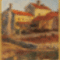 Perlmutter Izsák - Vörös háztetők (51,5 x 36 cm.)