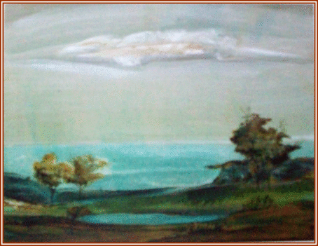Koppány Atilla - Őszi táj (40 x 50 cm.)