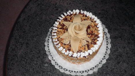 Csokis-mandulás túró torta Anna napra 2013