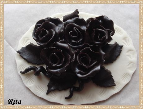 Csokoládé rózsák