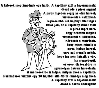 De mért pont piros ing??