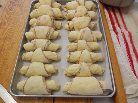 Kakaós kifli I. / Croissant /