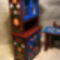 Festett gyerek játék bútor (Konyhai)