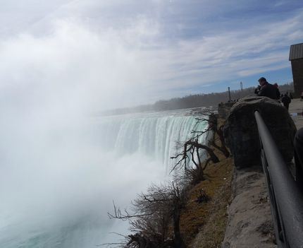 A Niagara vízesés (Niagara Falls) 2015. április 19.-én 8