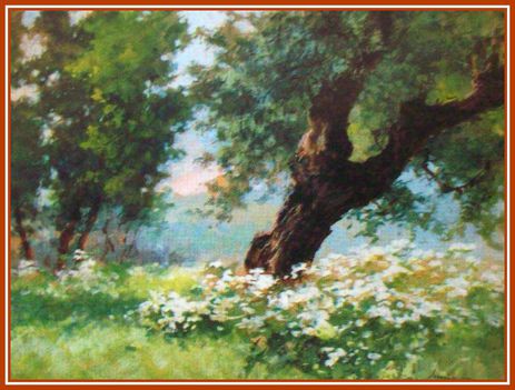 Neogrády Antal - Tavasz (20 x 26 cm.)i