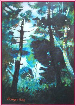 Remsey Jenő - Magyar nyár (100x70 cm.)