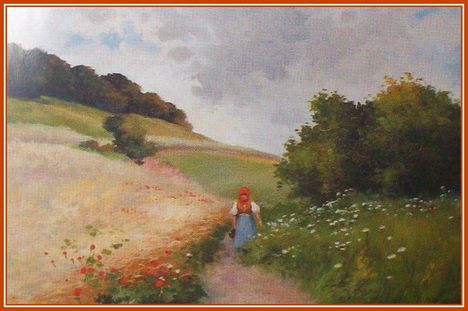 Zorkóczy Gyula - Nyári dombok (45 x 60 cm.)