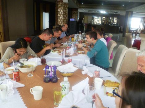 Mongólia, Baganuuri étteremben 2015. június 15.-én