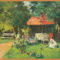 Neogrády Antal - Játék a parkban (50 x 70 cm.)