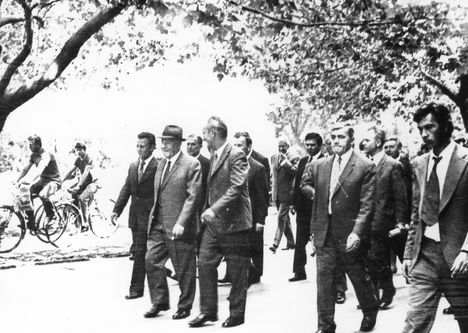 Kádár látogatása Dunaújvárosban 1975 4