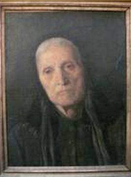 Nádler Róbert - Öregasszony (47 x 36 cm.)