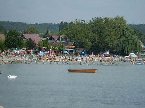 strand távolról