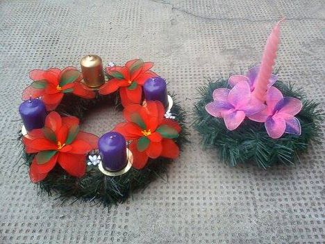 Adventi díszek