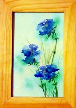 Kék virágok