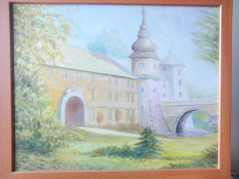 A képzelet kastélya 40x50 olaj, vászon