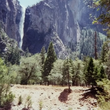 Yosemite tájkép