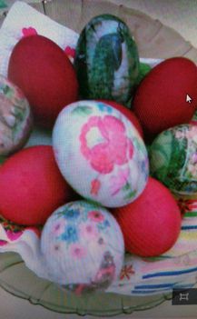 2016 decoup. húsvéti tojások