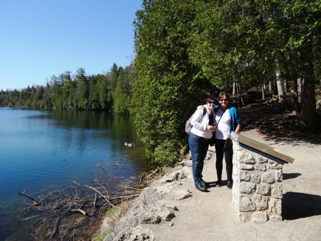 Canada, Ontario, Crawford Lake 2015.április 18.-án