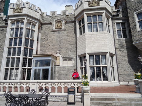 Casa Loma kastély Torontóban, 2015. április 22.-én