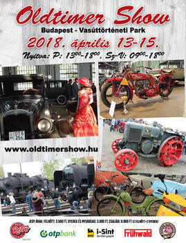 plakát Oldtimer Show 2018'