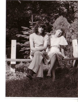 Farkas Erika és Bajcsai Pisti 1977