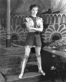 Kathrine Hepburn amazon princess Antiope - the warriors husband- 1932 in the Broadway production