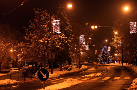 Békés este főtér