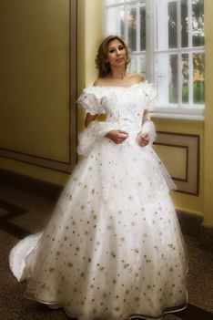Sissi, Erzsébet Királyné, 13, csillagruha, ruhájának másolata, 