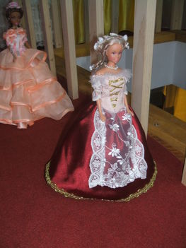 Sissi, Erzsébet Királyné, 3, udvari díszruha, baba, barbie, 