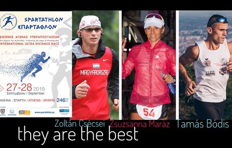 sparthatlon 2019 Athén- Spárta 246 km